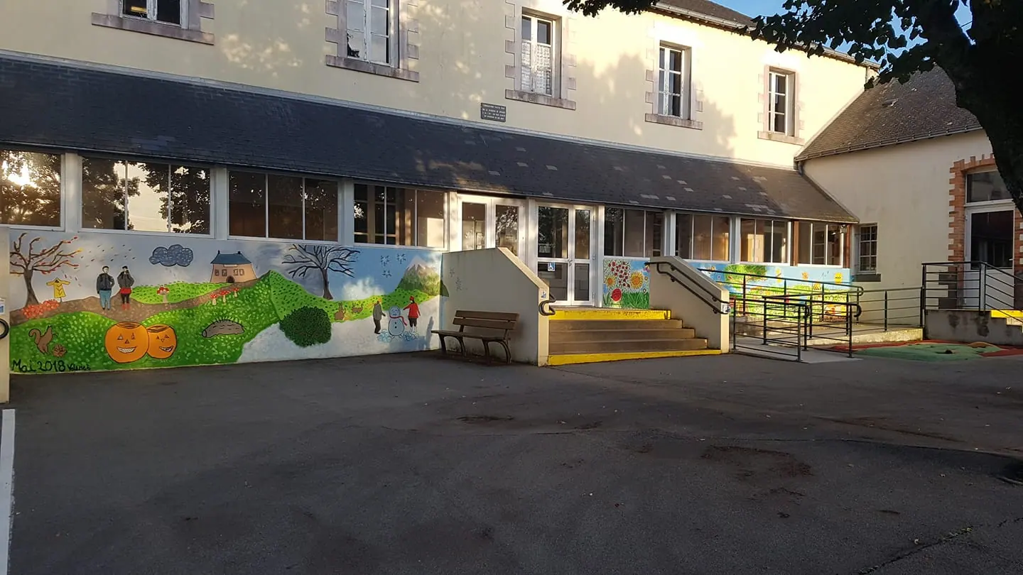 Façade de l'École Saint-Charles